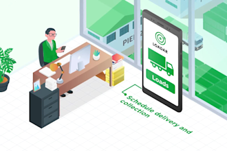 create 2d saas explainer video, b2b startup animation website app tutorial video
