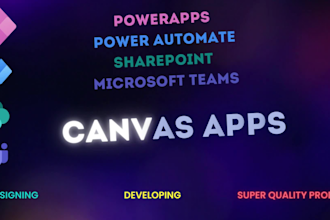 develop powerapps and power automate for you