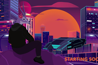 create animated brb starting soon overlay twitch and youtube