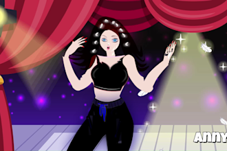 design story based cartoon animated video
