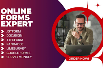 typeform docusign pandadoc jotform limesurvey surveymonkey google form proposify