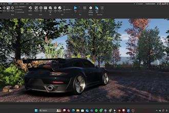 create a high quality roblox map or obby with custom assets