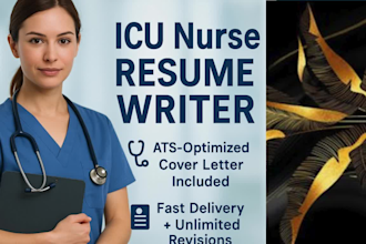 write professional icu nurse transitioning career change resume CV cover letter