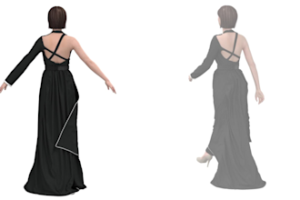 create a 3d fashion cloth of your design
