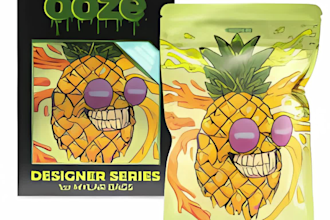 design unique weed pouch mylar bag cbd cannabis vape product hemp oil labels