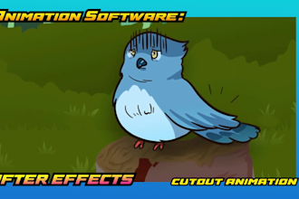 create animate 2d character for your video project