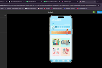create responsive UI UX designs in figma