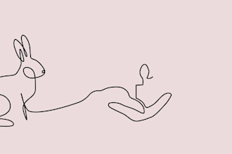 draw an animate line art in 1 day