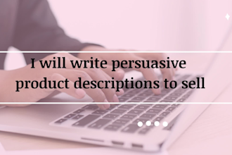write effective shopify product descriptions with SEO