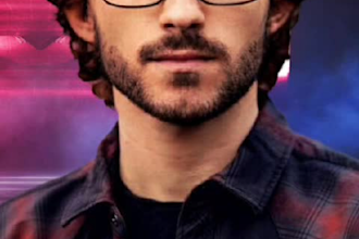edit photo like age transform adding facial hair adding smile face morphing