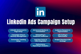 do linkedin ads campaign setup