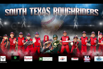 design stunning baseball team and player banners