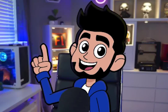 create 2d adobe character animator puppets, puppet video