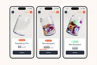 build micro savings app, automated saving app, piggy bank app like piggyvest app