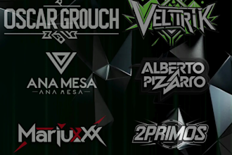 design a unique and professional dj logo for your brand