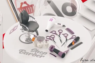 create realistic 3d isometric animation explainer video