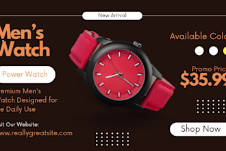 eye catching animated and GIF web banner design for ads or websites
