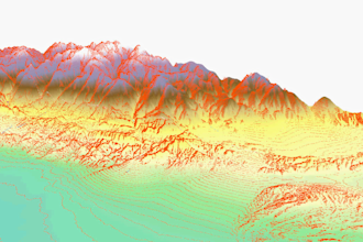 generate accurate dem, slope and hillshade