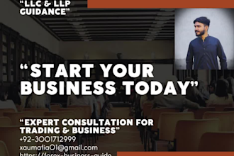business formation and startup guidance for entrepreneurs