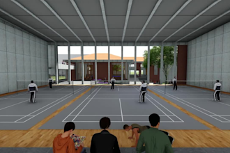 do 3d rendering and architectural walk through
