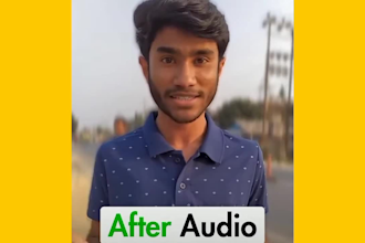 professional audio editing, background noise removal expert