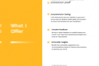 user test your website app mobile game and provide growth idea