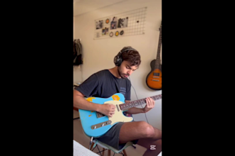 record a funky, groovy guitar for your song