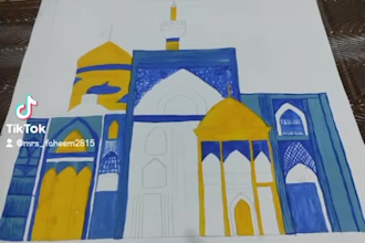 do hand fabric painting