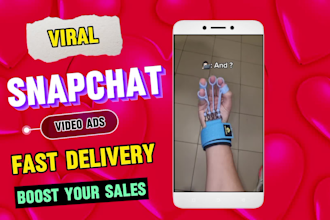 create snapchat video ads for dropshipping brand ads