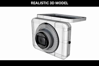 create realistic 3d model for electronics and gadgets