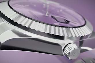 create realistic 3d watch animation, luxury watch model commercial product ads