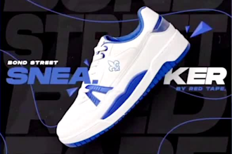design a shoe poster