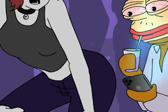 do 2d memecoin video,crypto meme video, meme art, solana meme, meme illustration
