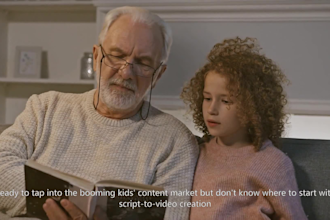 develop script to video kids music suna elevenable runway loveable ai bolts apps