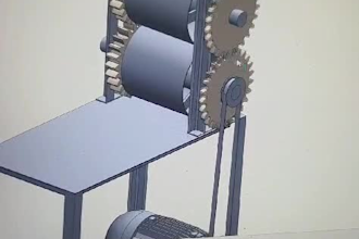 design machine or any mechanism and simulate  it