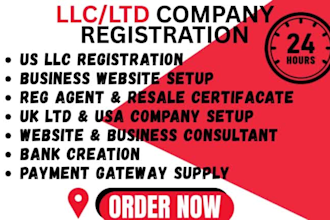 do USA llc company registration for your business website creation
