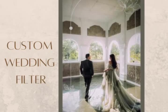 design custom wedding filter for instagram