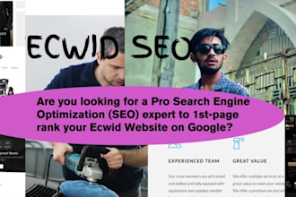 optimize ecwid website SEO