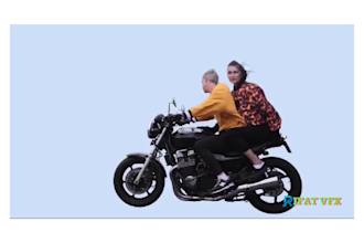do professional level rotoscoping,  green screen removing