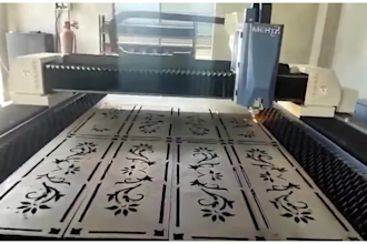 create professional dxf files of metal art for laser machine with fast delivery
