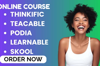 course website simplero thinkific teachable podia kajabi kvcore learnwords
