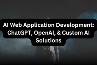 ai web application chat gpt openai  ai web development, ai software solutions