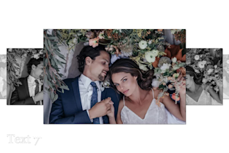 create photo slideshow videos for weddings, anniversaries and special memories