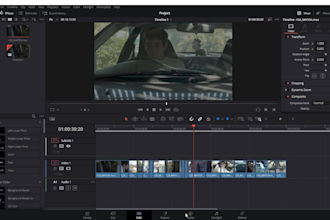 video editing, post production