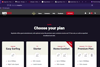 create lightning fast website in 24 hours plus app