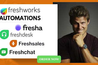fresha freshdesk freshsales freshchat freshworks automation