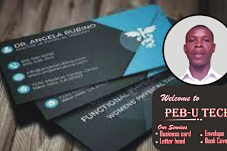 design business card, envelope, letter head and stationary