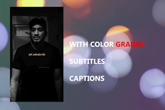 make instagram reel, yt shorts, tiktok,  captions