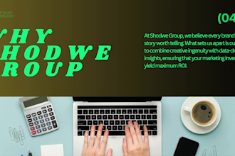 create elite presentation design for your business investors