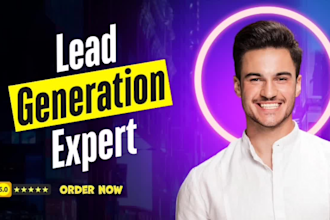 web scraper for b2b lead generation, lead list building